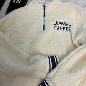 happy camper sweater